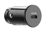 Car Usb Power, caricabatteria 1 porta Usb C - PD - 30W - 12/24V